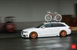 Audi A4 Avant 2.0T Quattro on Vossen Wheels (VFS4) 2018 года (JP)